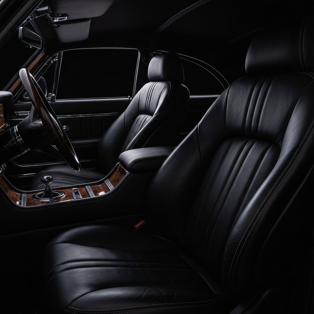 Премиальный салон автомобиля
